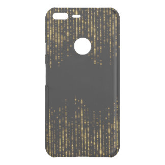 Black & Glam Gold Glitter Design GR4 Uncommon Google Pixel XL Case