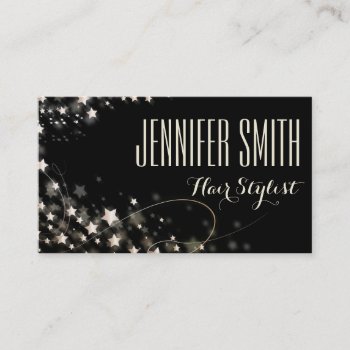 Black Glamour Hairdresser Salon Appointment by MaggieMart at Zazzle