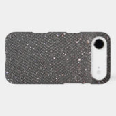 Black Glitter Case-Mate iPhone Case (Back (Horizontal))