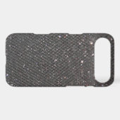 Black Glitter Case-Mate iPhone Case (Back (Horizontal))
