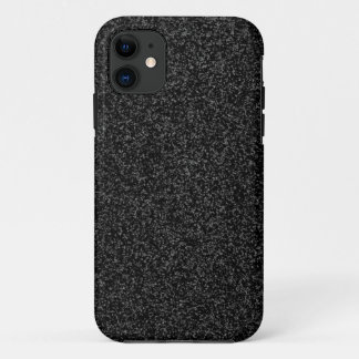 Black Glitter iPhone 11 Case