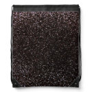 Black glitter drawstring bag Black glitter drawstring bag