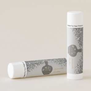 Black Glitter Mademoiselle Paris Boutique Lip Balm