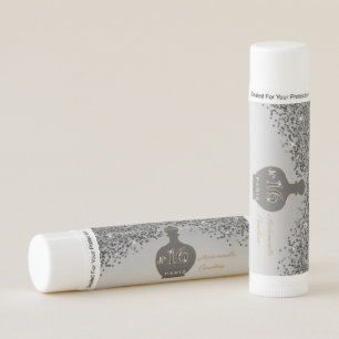 Black Glitter Mademoiselle Paris Boutique Lip Balm
