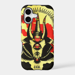 Black Goat Phone Number of the Beast iPhone 17 Case