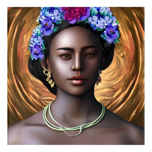 Black Goddess  African_American Woman AI Art