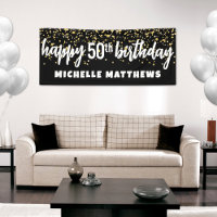 Black Gold 50th Birthday