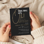 Black Gold 60th Surprise Birthday Invitation<br><div class="desc">Black Gold 60th Surprise Birthday Invitation
Your guests will know that this will be a special party by just looking at this invitation!</div>