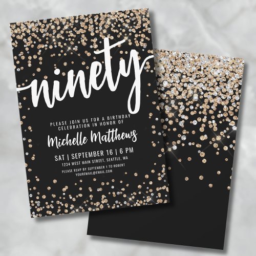 Black Gold 90th Birthday