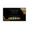 Black & Gold Agate Geode Glitter Monogram Marble