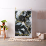 Black, Gold, and White Fabric | Modern | Chic