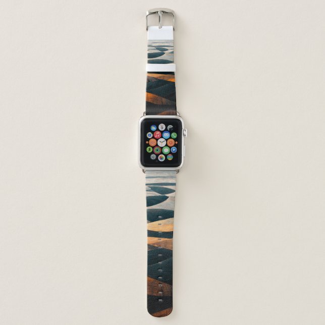 Black & Gold apple watch band (Front)