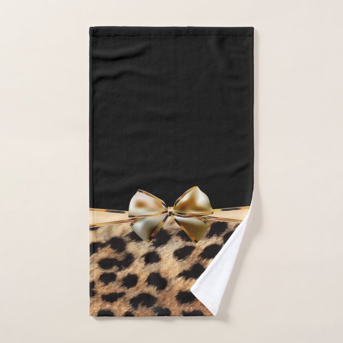 black and gold bathroom towels