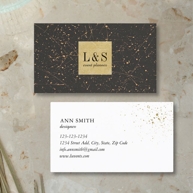Black Gold Business Card (Creator Uploaded)
