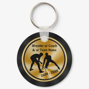 Black Gold Cheap Wrestling Party Favors, Keychains