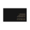 Black & Gold Chevron Stripes Hairdresser