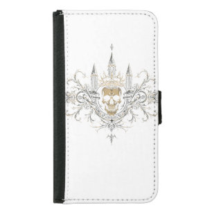 Black & Gold Collection Samsung Galaxy S5 Wallet Case
