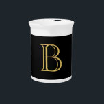 Black Gold Color Monogram Professional Calligraphy<br><div class="desc">This template can be customized to meet all professional occupations.</div>