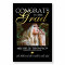 Black Gold Congrats Graduate Foam Board