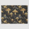 Black & Gold Cottagecore Mushrooms 