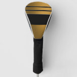 Black &amp; Gold Driver Cover