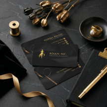 Black Gold Elegant Fashion Designer Boutique