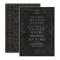 Black Gold elegant modern classic vintage wedding