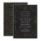 Black Gold elegant modern classic vintage wedding