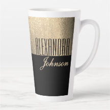 Black Gold Elegant Name