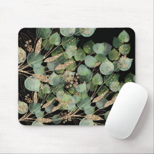 BLACK GOLD EUCALYPTUS THREAD Mouse Pad