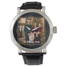 Black Gold Family Photo Apple Watch Band