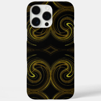 Black & Gold Fractal -adjusts for all cases