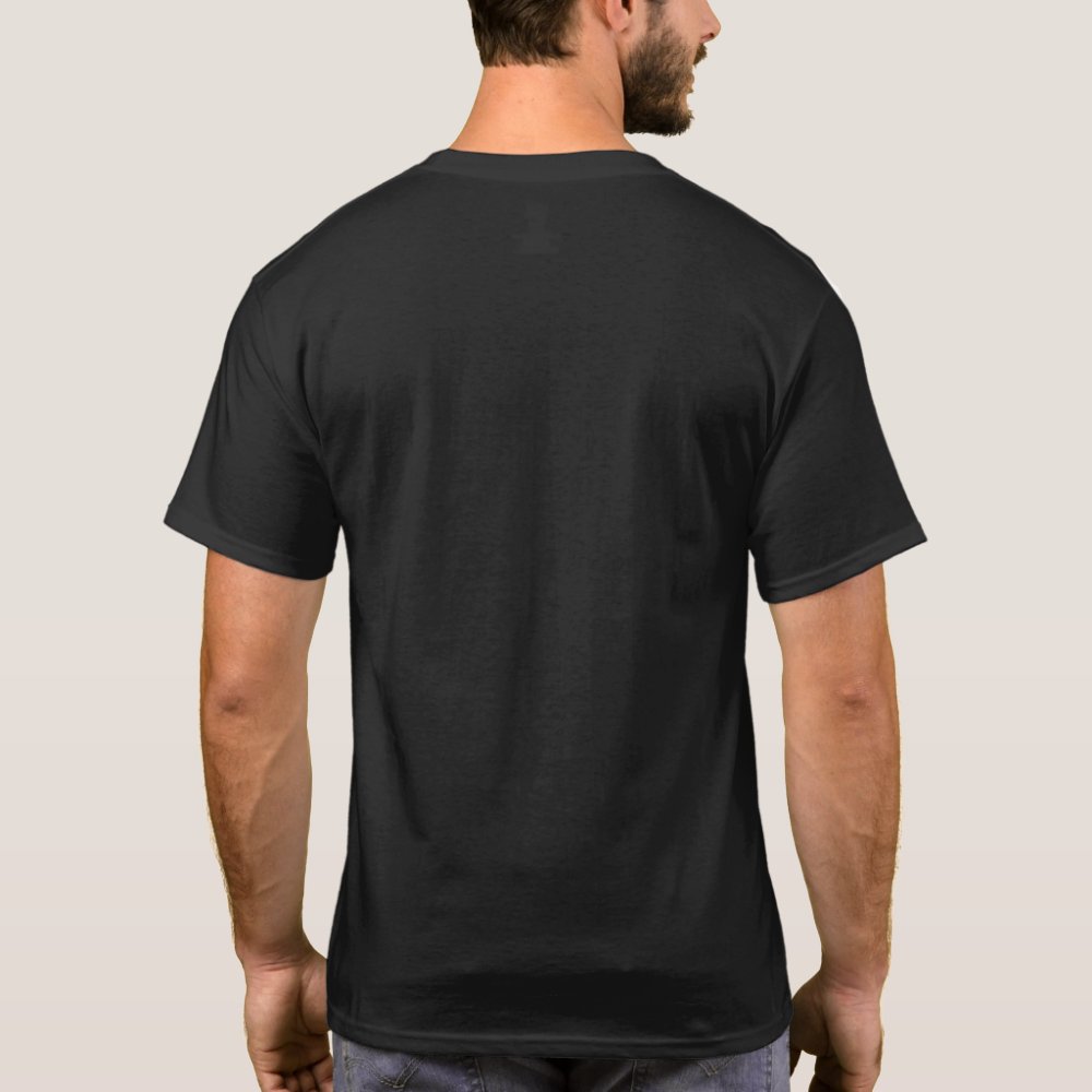 Black Gold Funeral Photo Memorial Personalized T-Shirt