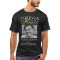 Black Gold Funeral Photo Memorial T-Shirt