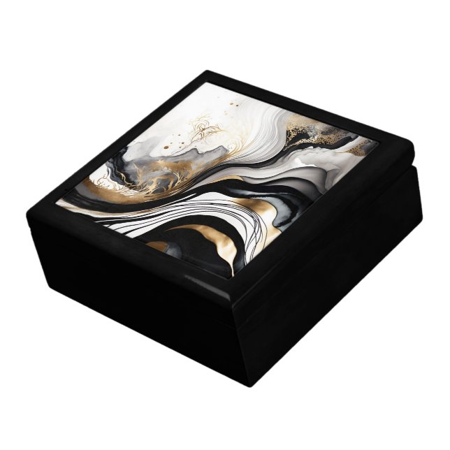 Black Gold Gift Box (Side)