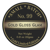Black Gold Glam Gloss Lip Balm Beauty Product