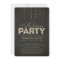 Black & Gold Glitter Look Bachelorette Party