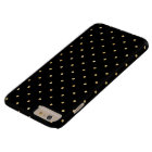 Black Gold Glitter Small Polka Dots Pattern