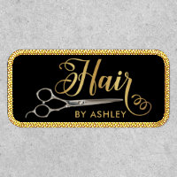 Black & Gold  Hairstylist Salon Business