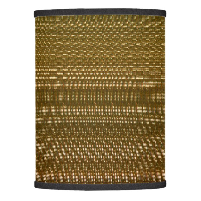 Black Gold Lamp Shade (Front)