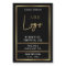 Black & Gold Logo 8 to 16 OZ Cosmetic Bottle Label