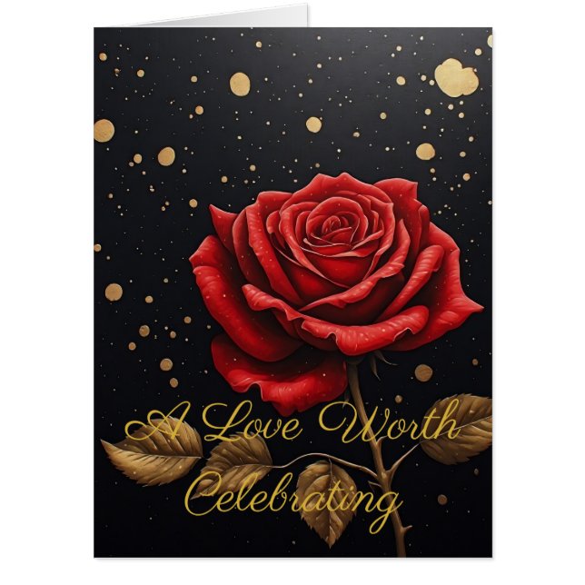 Black & Gold Luxury Card (Front)