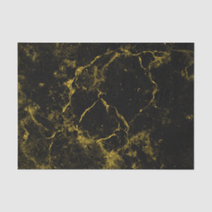 Black Gold Marble Decoupage Background Tissue Paper