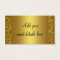 Black Gold Masquerade Party Admission Tickets