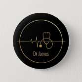 Nurses and Doctors Monogram Stethoscope Name Tag Id Clip -  Australia