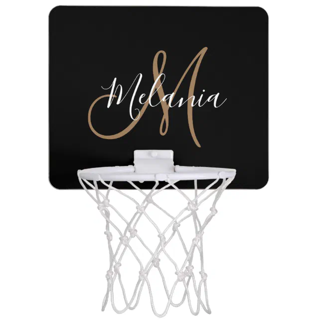 Gold Basketball Hoop