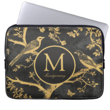 Black Gold Monogram