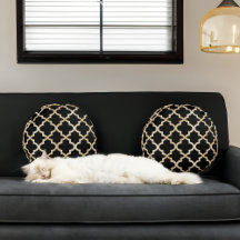 Black & Gold Moroccan Pattern