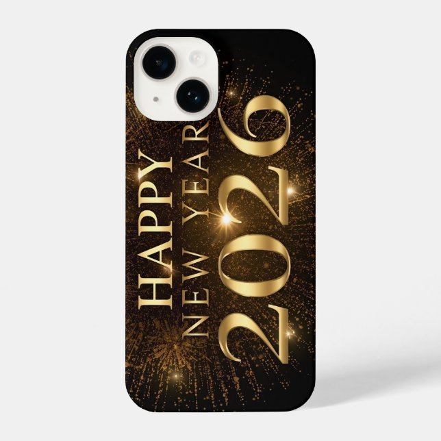 black gold new year phone case (Back)