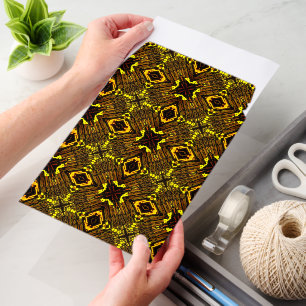 Black Gold Ornaments Shipping Envelope Mailers